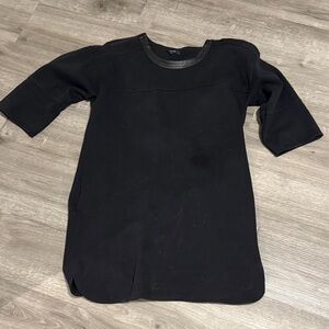 Madewell Elegant Black Mini Dress